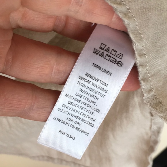 NWT Linen Tunic - Picture 3 of 4